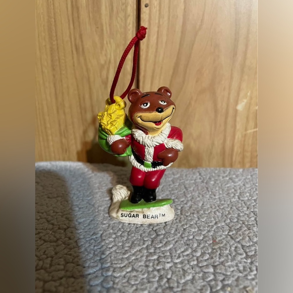 Vintage Holiday Ornament with Red and Green Accents